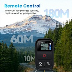 GoPro 블루투스 스마트 방수 리모컨 블랙 액션 카메라 공식 액세서리 Hero 8 7 6 5 ARMTE-002