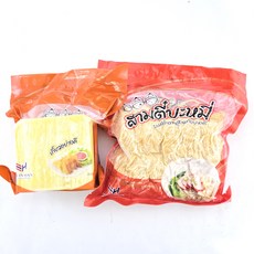 사암띠 에그누들 만두피 생국수 조합