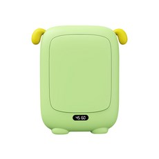 可愛小狗造型暖手充電寶，雙面恆溫發熱，迷你便攜，應急充電，冬季暖心好物, Q寵【綠色】, 迷你暖手寶4000mAh