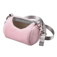 소동물 햄스터 고슴도치 날다람쥐 휴대용 이동가방 통풍메쉬 외출 크로스백, 5개, 핑크