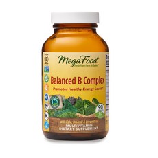 MegaFood Balanced B綜合維他命錠, 90顆, 1罐