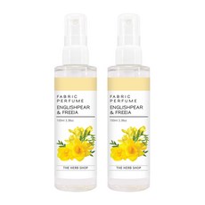 더허브샵 섬유향수 100ml, 2개, 잉글리쉬페어&후리지아