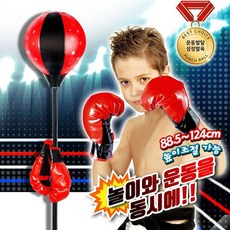 씽크토이 챔피온 펀치볼 스탠드 샌드백 권투 스포츠 장난감, 1개