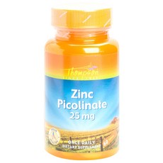 THOMPSON 吡啶甲酸鋅 25毫克 錠, 1個