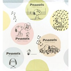 Noren Kobo 노렌코보 스누피 PEANUTS SNOOPY 프린트 반간 노렌 85x90cm
