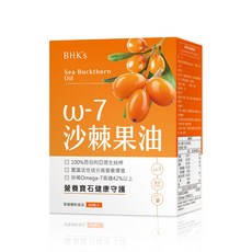 BHK's 沙棘果油軟膠囊, 1盒, 60顆
