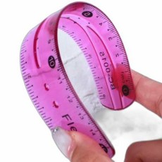 말랑 구부러지는 자 15cm 문구자 치수자 kiw+2556cU