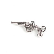 리볼버 실버 목걸이 키링 액세서리 펜던트 부자재