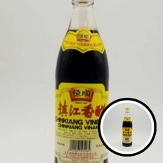 헝순 진강향초 흑식초 550ml 중국발효식초 식자재 식당재료 [1EA] jj0*42816Fx, 1