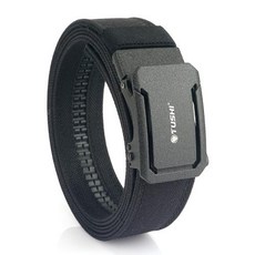 허리보호벨트 허리통증 완화 지지대 조절식 근골격 보호 작업용 HSSEE 남녀공용 단단한 군용 벨트 타이트한 나일론 전술 야외 금속 자동 버클 IPSC 캐주얼 거들 신제품, 120cm, black