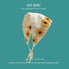 ins韓系 日系三角頭巾 日系穿搭 春秋日式韓版頭戴三角巾多巴胺頭巾甜美少女風頭飾束髮帶網紅同款