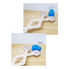 재밌는 과학놀이 로봇 팔 만들기 세트 5인 과학실험 교육 과학로봇 숙제