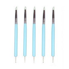 유유성안 지점토 찰흙 폴리머 클레이 공예 도구 툴 5종, 상세페이지 참조, 10g, 1개