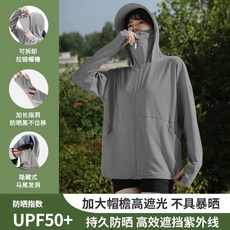 原紗型面料防曬衣女款夏季新款UPF50薄款防紫外線防曬服