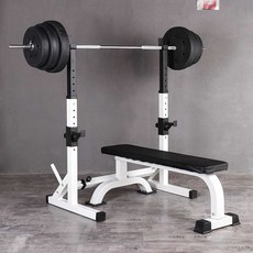 벤치프레스 랙 스쿼트랙 데드리프트 거치대 웨이트, 스쿼트랙+100kg 벤치
