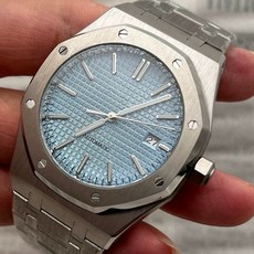 세이코 기계식 남성 시계 옥타곤 41mm NH35 무브먼트 야광 스틸 오토매틱, 1, Q. 회색