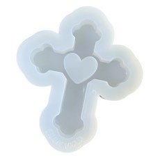 스트랩D 보석 펜치 펜던트 몰딩 아트 실리콘 크로스 몰드 아트 실리콘 크로스 몰드() 및 콘솔 12월터), Style 2