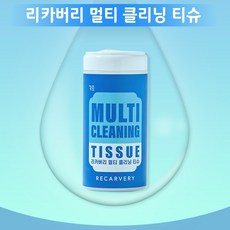 리카버리 차량 세균오염 제거 멀티 클리닝 티슈, 1개