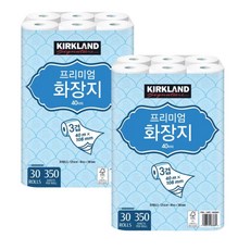 커클랜드 시그니춰 프리미엄 3겹화장지, 2개, 30롤