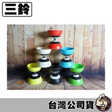 SUNDIA 三鈴 扯鈴 EVO長定軸 進化長定軸鈴 進階者選用 (送扯鈴木棍), 1個, 進化黑【送扯鈴木棍】