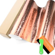 24K 다진 단조 탄소 섬유 질감 광택 로즈 골드 비닐 랩 자동차 스티커 데칼 필름 시트 기포 방지 공기 방출 기술 도구 세트 3 x 1.5 m (1 피트 5 피트) 31715, 3 m x 1.5 m 24K 다진 단조 탄소 섬유 질감