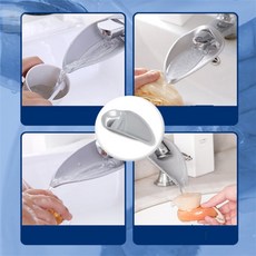 다모아꾸밈 수도꼭지 연장탭 실리콘수도꼭지연장탭, 1개