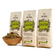 인도 낫 해빗 천연 유기농 헤나 반죽 페이스트 염색약 220g 3세트 (660g) Nat Habit, 3개