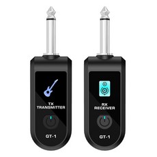 정확한 사운드를 제공하는 2.4G 무선 기타 송수신기 일렉트릭 베이스 바이올린용 무선 기타 오디오 송수, [02] One to one