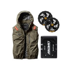 BURTLE 空調服風扇衣 AC2064系列 套裝組 側邊開孔