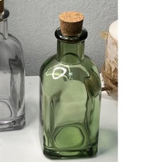 캔들아트 그린 미니보틀 130ml (마개포함) 3EA