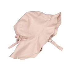 marmar丹麥同款嬰兒寶寶遮陽帽亞麻太陽帽柔軟輕盈大帽檐防曬帽