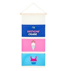 Sussie daddy 디즈니 크루즈 선물 교환 픽시 더스트 DCL 도어 걸이 메일 박스 가방 맞춤형 2025 2026용 물고기 익스텐더 행거 (포켓 2개)118940