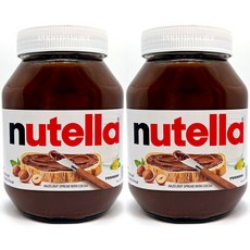 누텔라 초콜릿 잼 (헤이즐넛 스프레드 with 코코아) 페레로, 1kg, 2개
