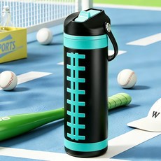 AURURA 대용량 텀블러 스포츠 텀블러 헬스 텀블러 아웃도어 텀블러 보운 보냉 병, 1개, 710ml, 블랙