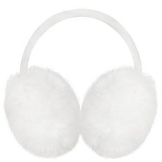 Lainlight 귀마개 겨울 여성용 여아용 조절 가능한 인조 모피 이어 워머 편안하고 귀여운 퍼지 (C-화이트) 225716 8450680104, C-화이트