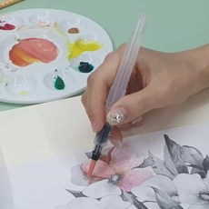 살림냥냥 워터브러쉬 물붓 대형 캘리그라피붓