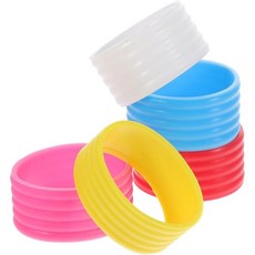 스쿼시그립 핸들 손잡이 라켓그립 테니스 및 스쿼시 라켓용 땀 흡수 실리콘 그립 밴드 선명한 유연한 오버그립 레드 화이트 핑크 컨트롤로 향상된 성능 제공, 스쿼시그립 핸들 손잡이 라켓그립 테니스 및 스쿼시 라켓