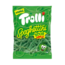 트롤리 스파게티니 사우어 애플향 츄잉젤리, 100g, 1개