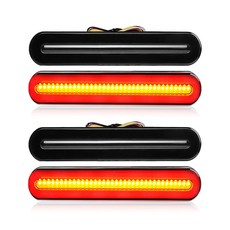 우리파파 12v 24v 겸용 3way 100LED 사이드램프 화물차 시그널램프 SL003, 1세트, SL003 사이드램프 - 3세대