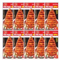 하림 맛닭가슴살 엽떡맛 100g 10개