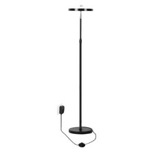 36W LED 立燈 黑色款 可調光調色 升降旋轉燈頭, 三色變光-36W-黑色燈體, 1個