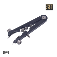 선호그룹 스프링바플라이어 바넷봉 스프링툴바 스프링바툴 손목시계 시계 건전지교체 배터리교체 시계줄 조절 메탈시계줄 줄이기, 블랙 (바늘포함), 1개