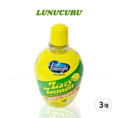 레이지레몬 주스, 200ml, 3개