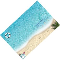 메모보드 BEACH 38x25 1p 필기 공책 학습 사무 정리 보드 용 메모 점착매모지 실 사무 게시판 dew+97032Yw