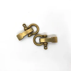 파라코드 낙하산줄 야외 캠프용 버클 액세서리 550 D 활 O 걸쇠 Anc 키트 팔찌 끈 생존 조절기 2 개, [04] Bronze