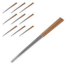 키치노 엘도라도 커트러리 젓가락 10벌 세트 양식기, 엘도라도 젓가락 우드, 1세트, 10개