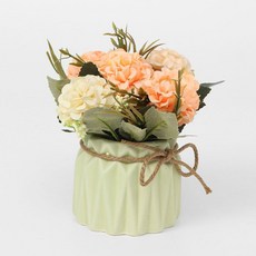 백스커머스 수국 조화 화분 피치 생일