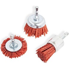 프라픽 드릴용 나일론 브러쉬세트 40062 컵브러쉬, 없음, 1개