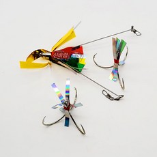 국산 숭어꽃낚시세트 숭어채비 숭어바늘 숭어훌치기, 1개, 1개입