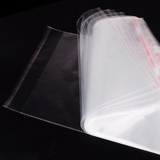 투명 opp 비닐 포장 봉투 30x40x3.5 폴리백 큰 접착 쿠키 빵봉투, 본상품선택
